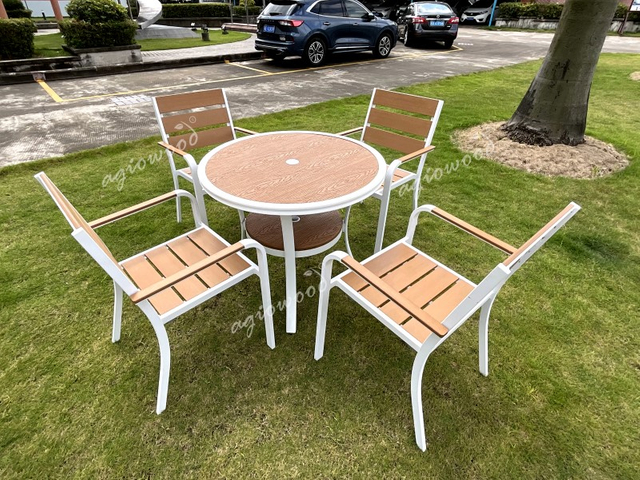 Patio Garden Balcony Բացօթյա կլոր սեղան